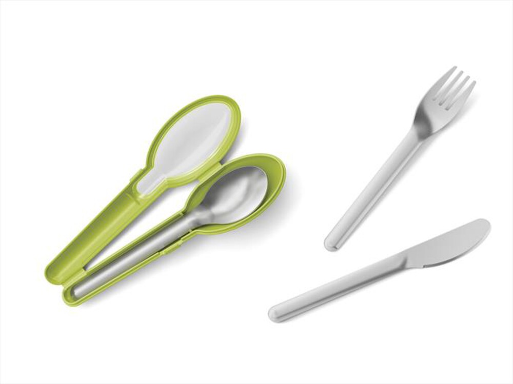 Immagine del prodotto EMSA - Set posate verde 3 pezzi con custodia N1071800