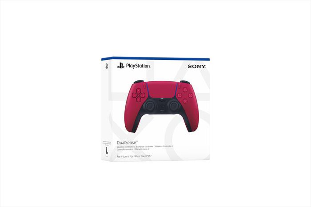 "SONY COMPUTER - DUALSENSE CONTROLLER WIRELESS-COSMIC RED V2"