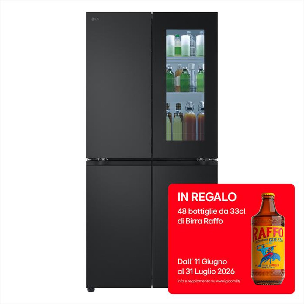 Immagine del prodotto LG - Frigorifero 4 porte GMV860EPDE INSTAVIEW Classe E-Essence Matte Black