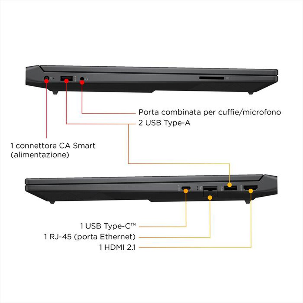 Immagine del prodotto HP - Victus Gaming Notebook 15-FA2027NL Windows 11 15.6-Mica Silver