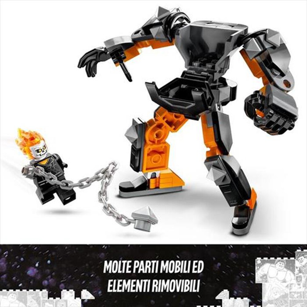 "LEGO - MARVEL MECH E MOTO DI GHOST RIDER - 76245-Multicolore"