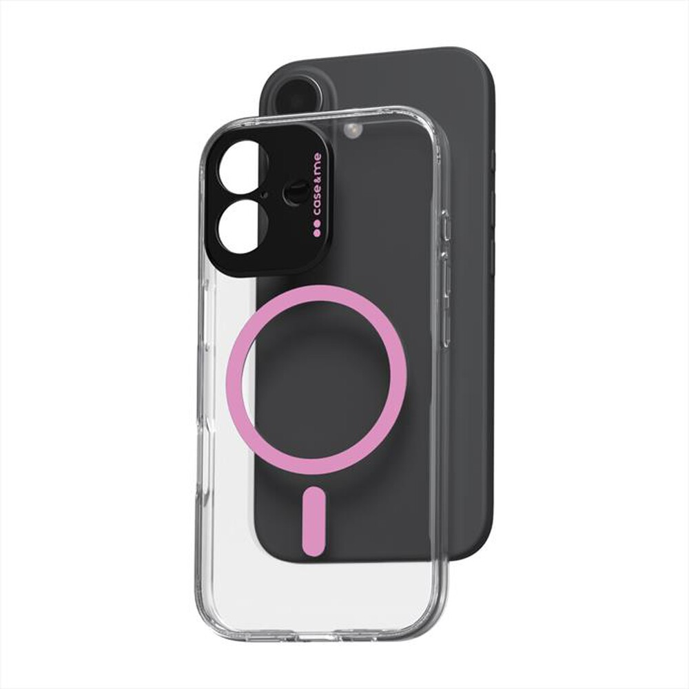 Immagine del prodotto CASEME - Cover Magsafe transparent per iPhone 17-Rosa