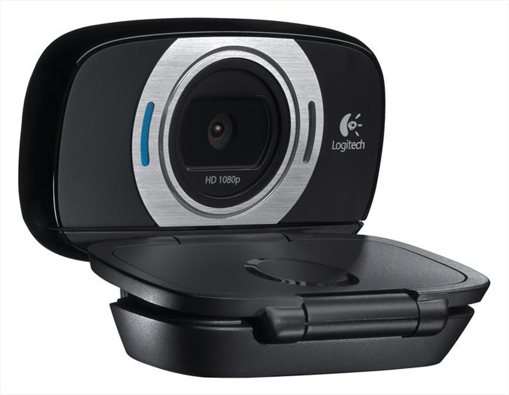 "LOGITECH - HD WEBCAM C615 MANET FULL HD INTERFACCIA USB-Nero"