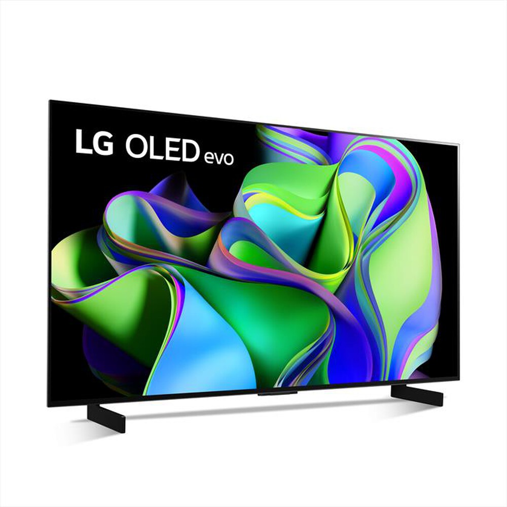 "LG - Smart TV OLED UHD 4K 42\" OLED42C34LA-Argento"