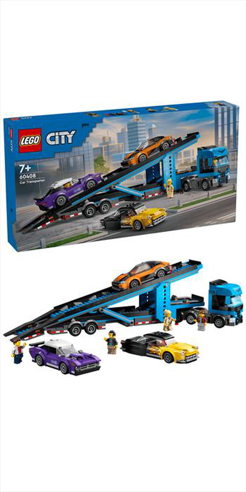 Immagine del prodotto LEGO - CITY Camion trasportatore con auto sportive 60408