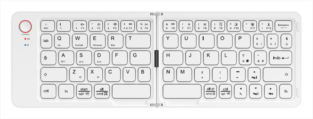 Immagine del prodotto CELLULARLINE - Tastiera Wireless BTKEYBOARDYW-Bianco
