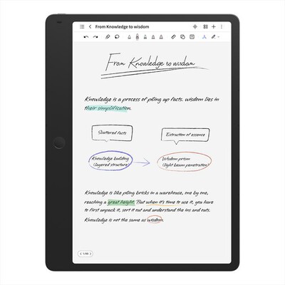 TCL - Tablet TAB A1 PLUS NXTPAPER T-PEN+FLIPCASE-SPACE BLUE