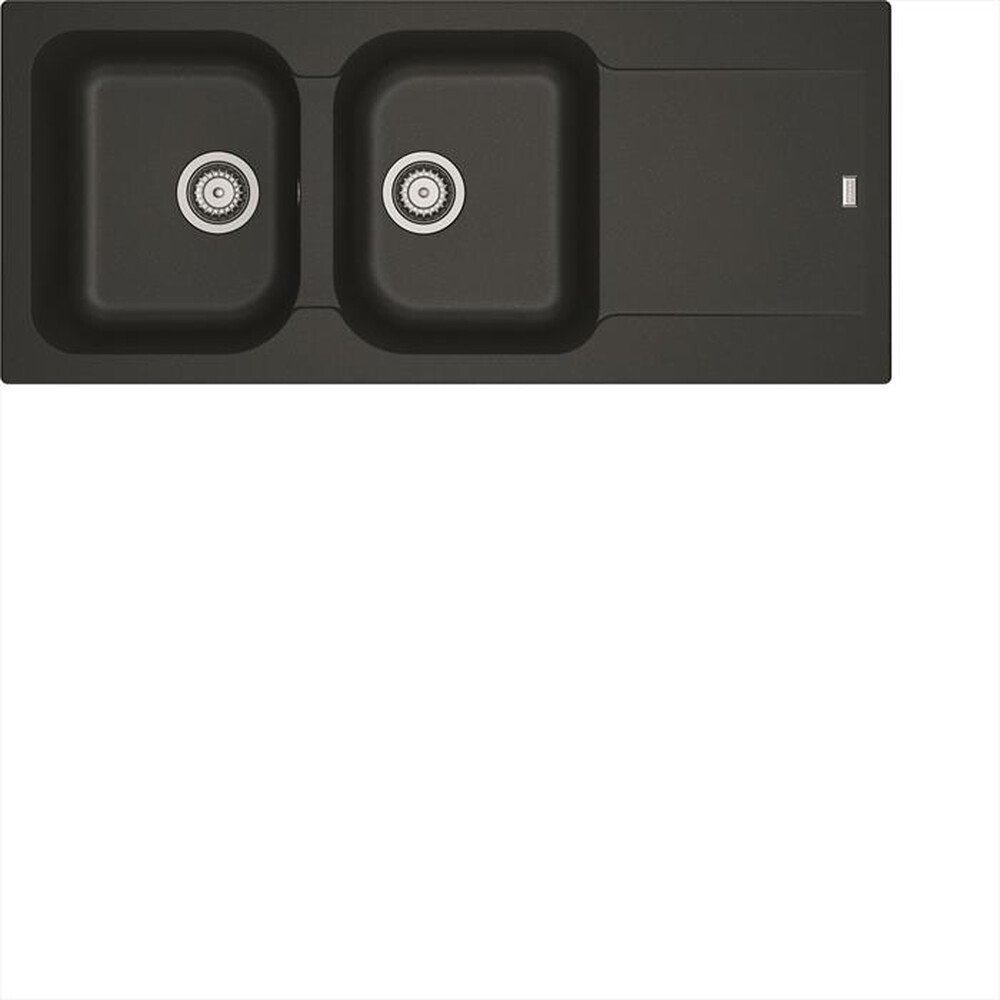 "FRANKE - Lavello lineare KID 621 2 Vasche-NERO"