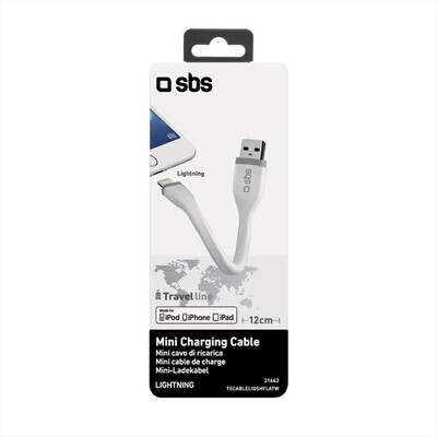 SBS - TECABLELIGSHFLATW-Bianco