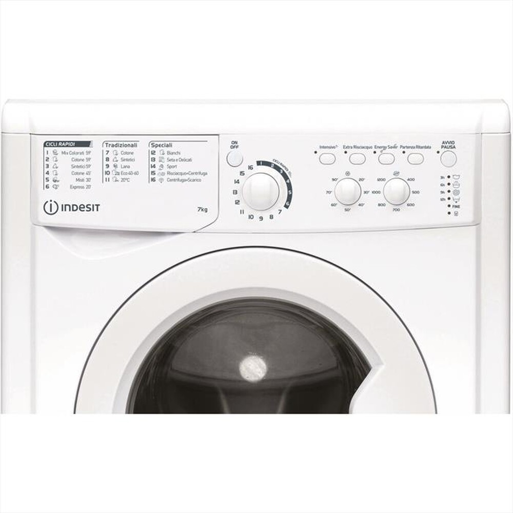 "INDESIT - Lavatrice EWC 71252 W IT N 7 Kg Classe E-Bianco"