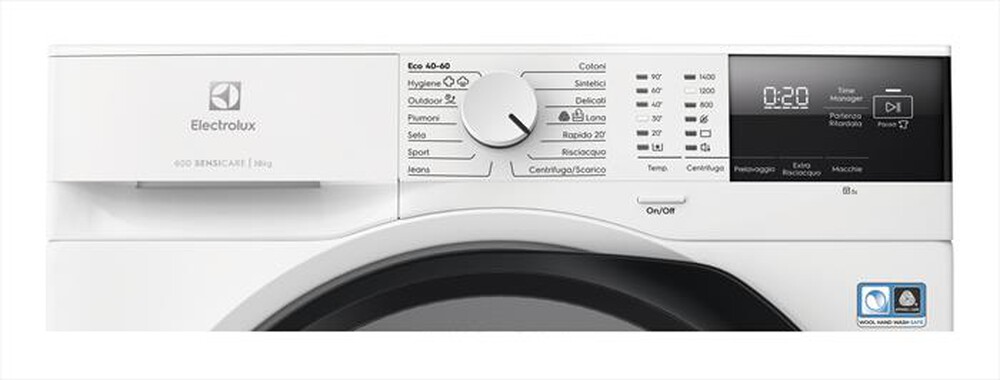"ELECTROLUX - Lavatrice EW6FBG210G 10 Kg Classe A-Bianco"