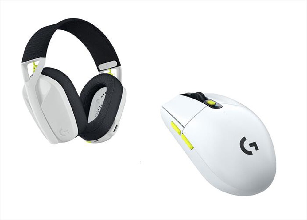 "LOGITECH - Wireless Gaming Combo-Bianco"