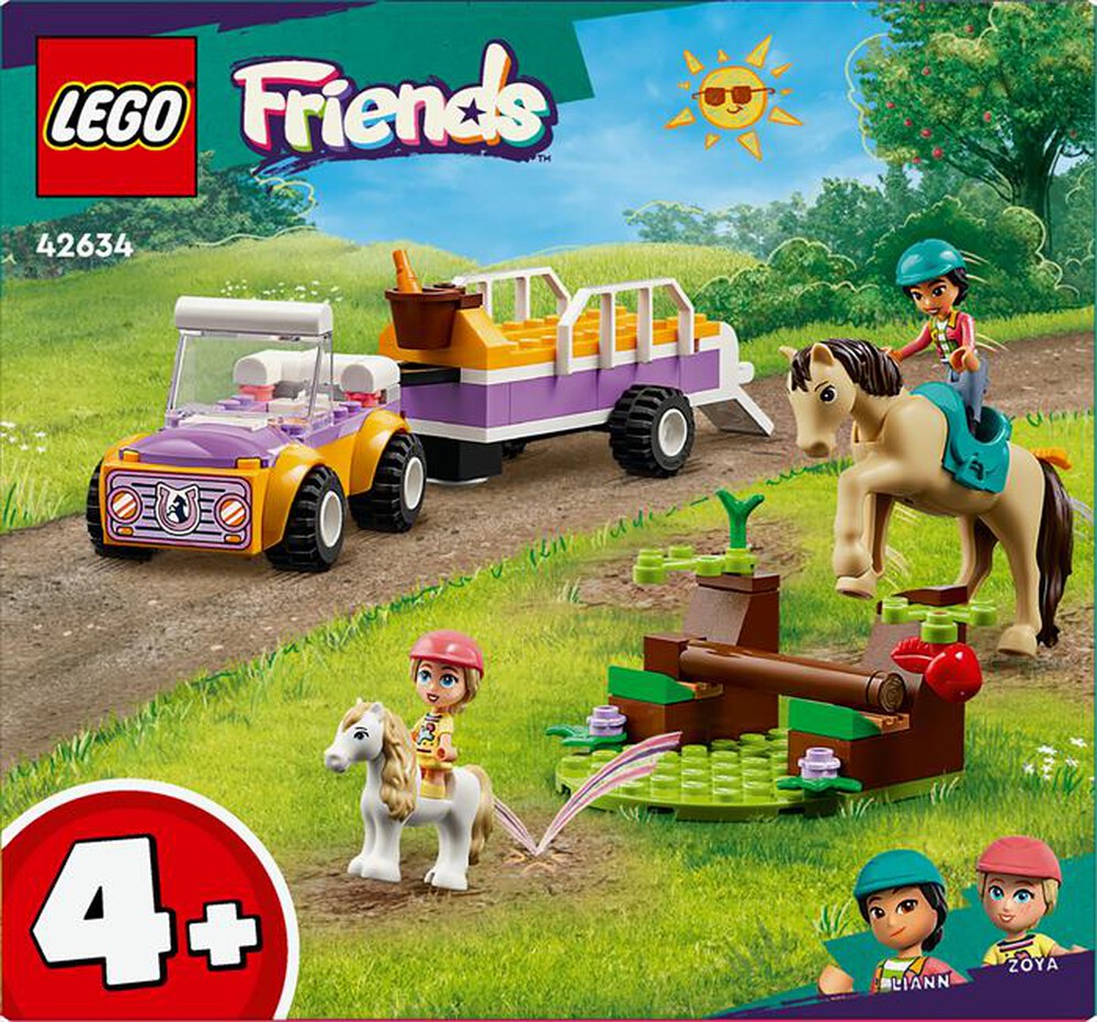 Immagine del prodotto LEGO - FRIENDS Rimorchio con cavallo e pony 42634