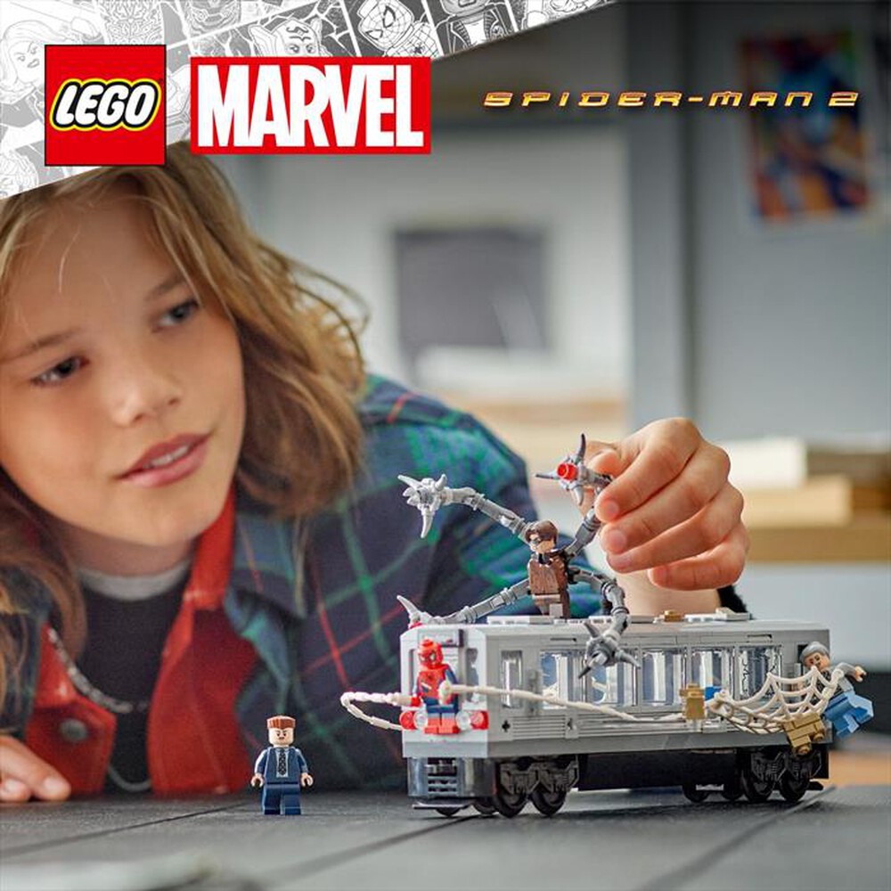 Immagine del prodotto LEGO - Spider-Man contro Doc Ock: duello sul treno 76321