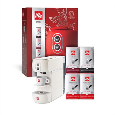 ILLY - Macchina da caffè EASY CHRISTMAS BOX-Bianco