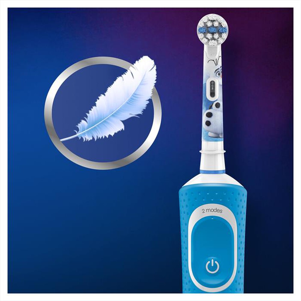 "ORAL-B - Spazzolino elettrico Kids Frozen 2-Celeste"