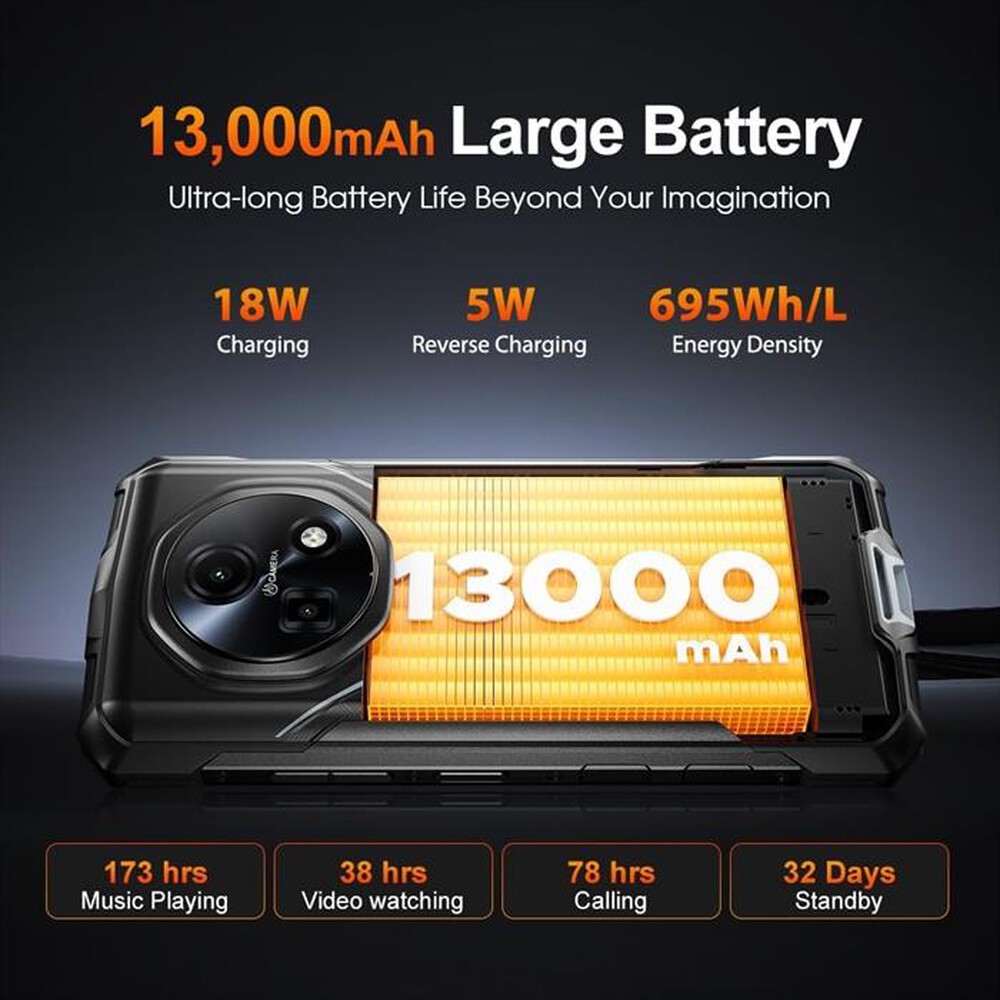 Immagine del prodotto DOOGEE - Smartphone FIRE 5 ULTRA-Gray