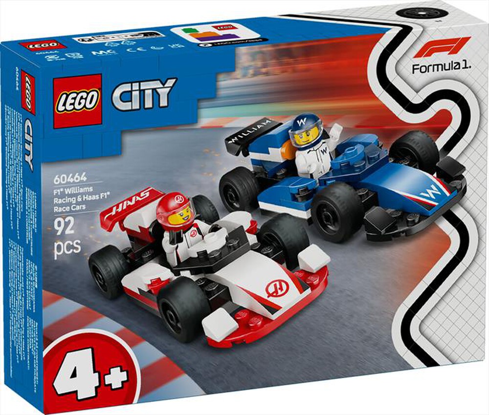 Immagine del prodotto LEGO - CITY F1 Monoposto Williams Racing e Haas F1&reg; 60464