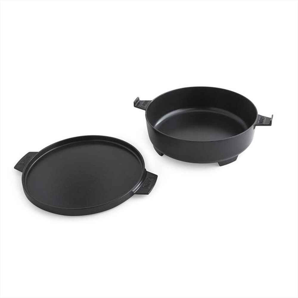 "WEBER - COCOTTE 2 IN 1-nero"