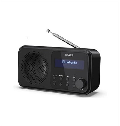 SHARP - Radio FM DR-P420-Nero