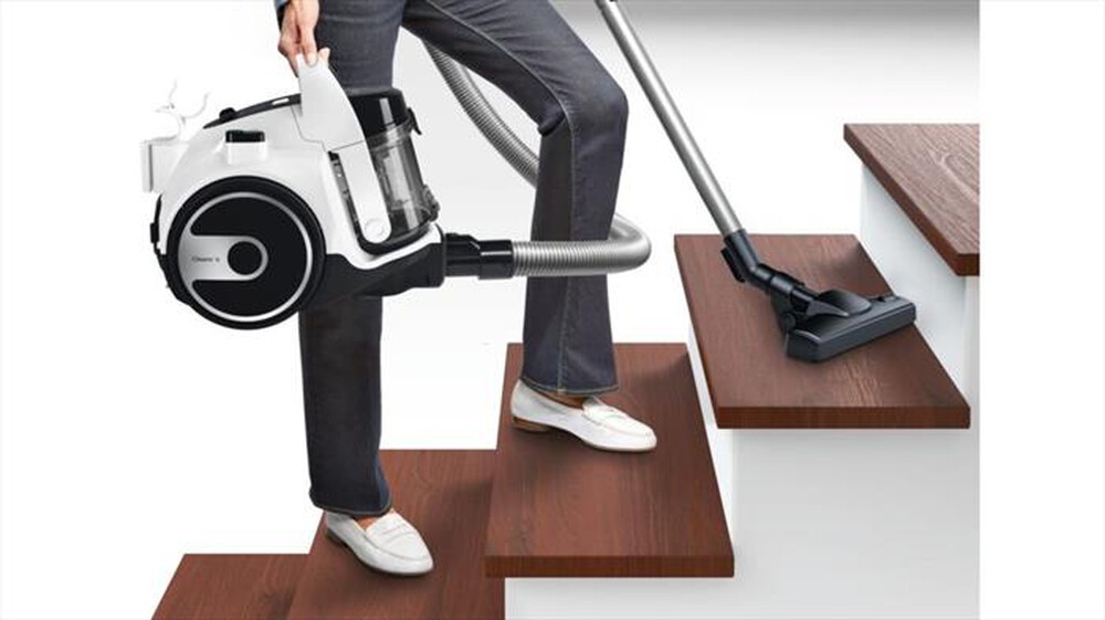 "BOSCH - Aspirapolvere a traino BGS05A222-Nero, Bianco"