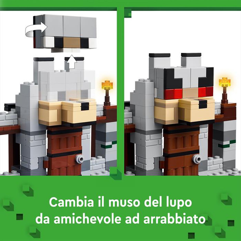 Immagine del prodotto LEGO - MINECRAFT Il castello del Lupo 21261