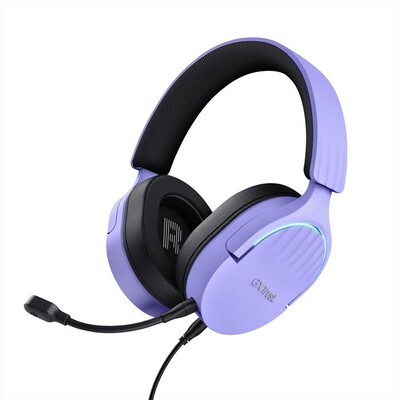 TRUST - Cuffie PC GXT490P FAYZO 7.1 USB-Purple