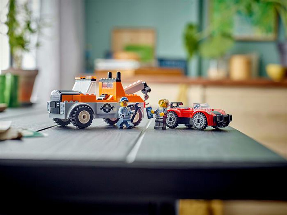Immagine del prodotto LEGO - CITY Autogrù e officina auto sportive 60435