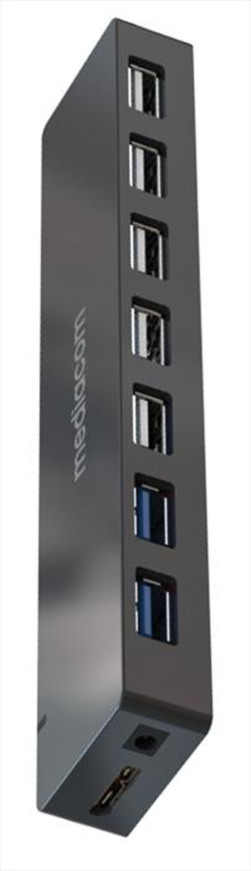 "MEDIACOM - HUB USB 3.0 7 PORT MD-U106"