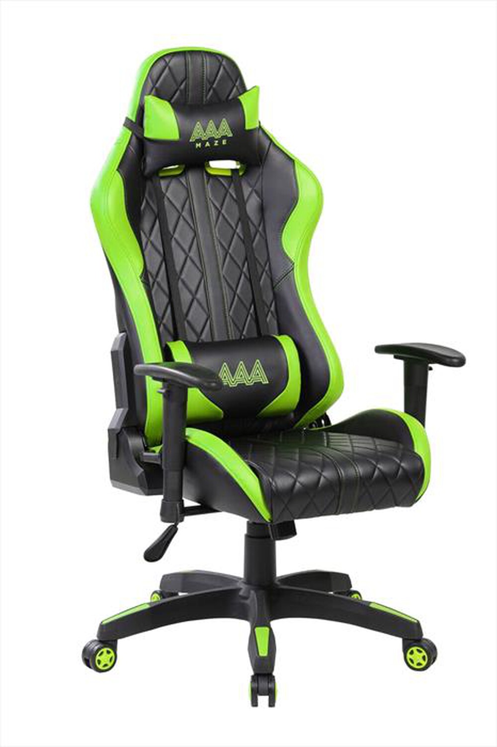 "AAAMAZE - Sedia gaming GT1-Black/Green"