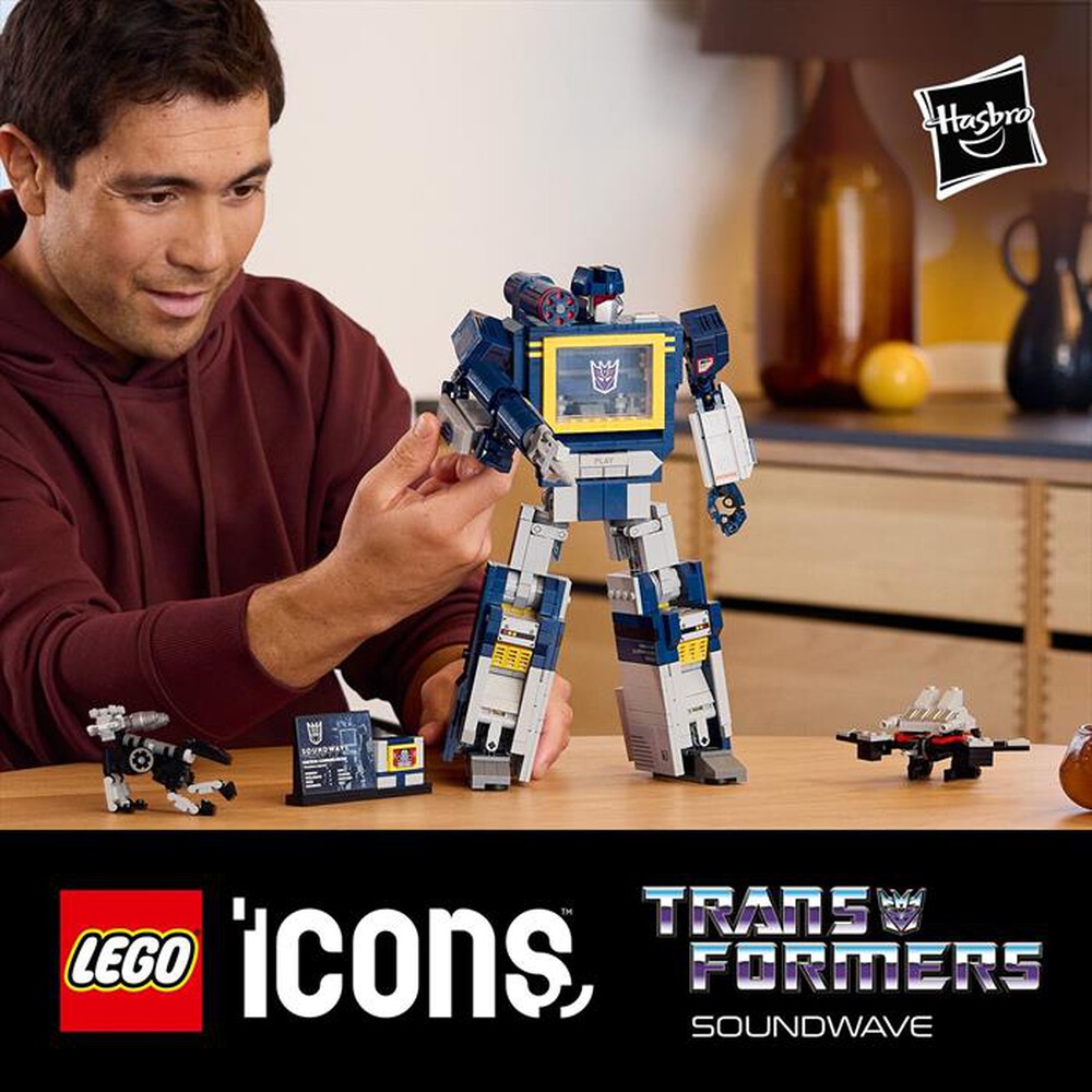 Immagine del prodotto LEGO - ICONS Transformers: Soundwave 10358