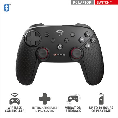 TRUST - GXT1230 MUTA WIRELESS CONTROLLER - Black/Red