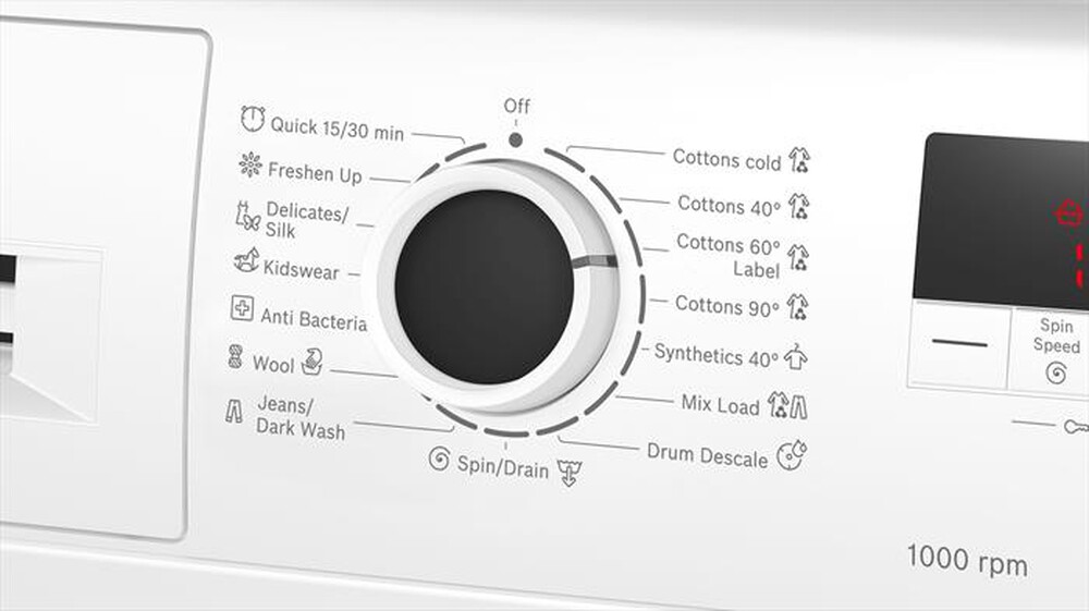 Immagine del prodotto BOSCH - Lavatrice Serie 2 WGE03200IT 8Kg 1200g/m Classe A-Bianco