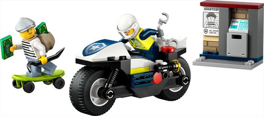 Immagine del prodotto LEGO - CITY POLICE Inseguimento moto della Polizia 60455