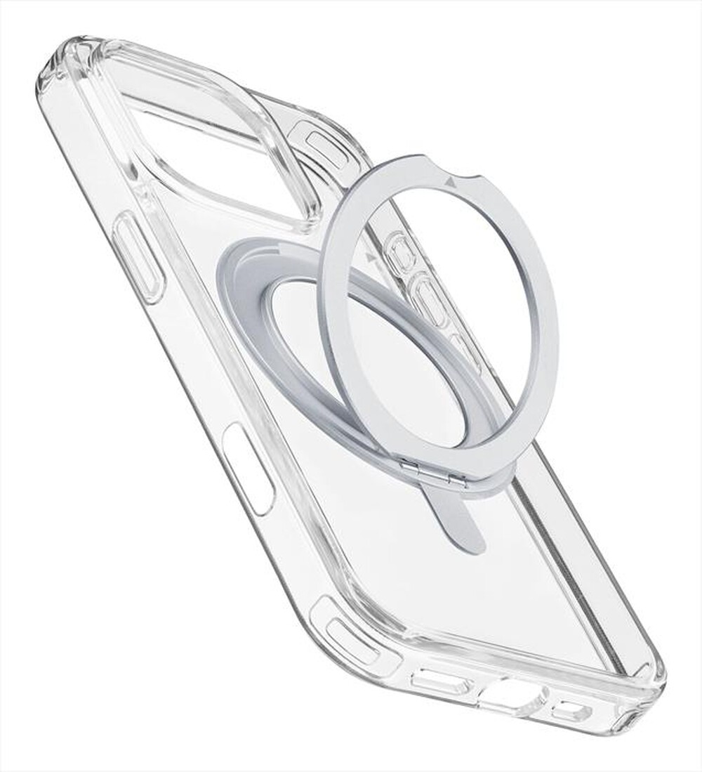 "CELLULARLINE - Cover SPIN MAG per iPhone 16 Pro-Transparent"