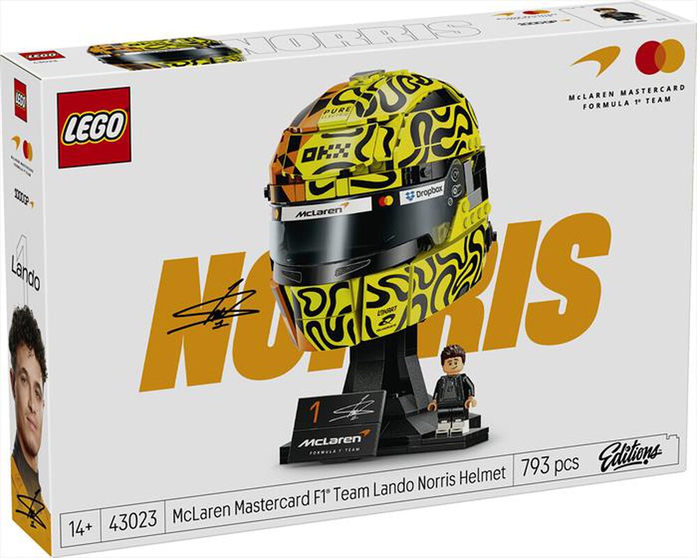 Immagine del prodotto LEGO - EDITIONS Casco di Lando Norris McLaren - 43023