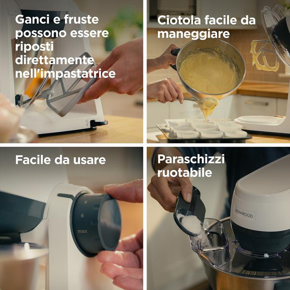 Immagine del prodotto KENWOOD. - MULTITASKER Impastatrice planetaria KHC30.000WH-Bianco