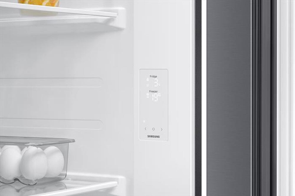 "SAMSUNG - Frigorifero side by side RS70F65QDTEF Classe D-Metal Inox"