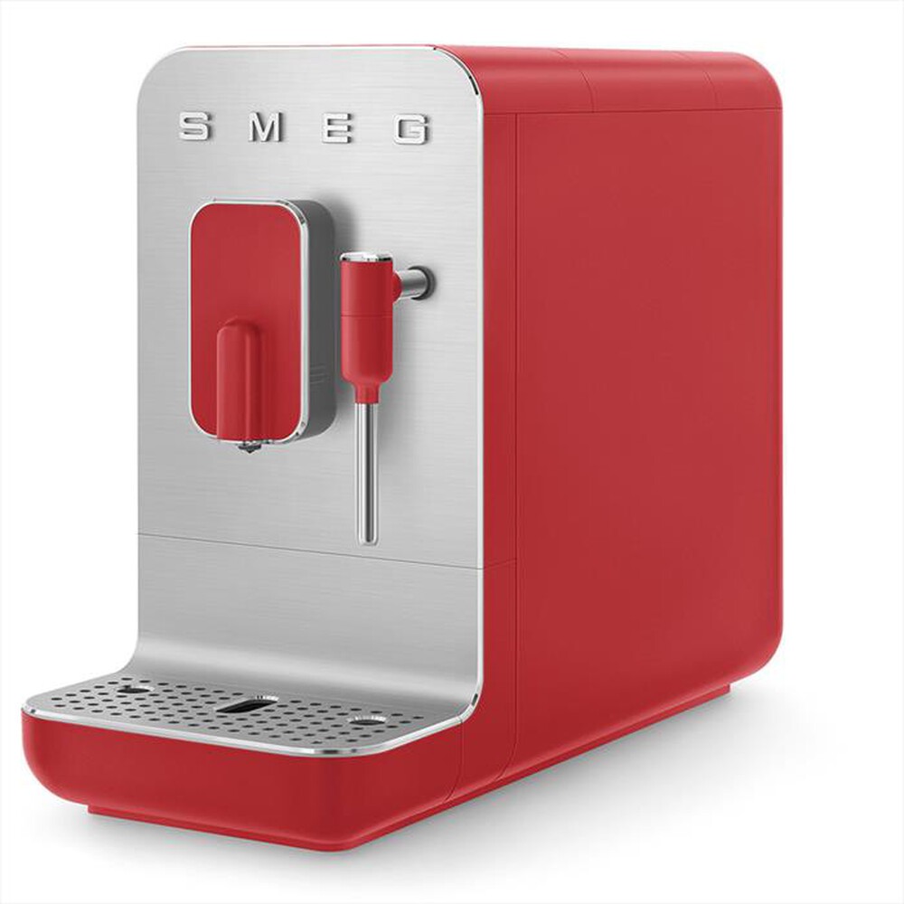 "SMEG - Macchina Caffè Automatica 50's Style – BCC02RDMEU-Rosso opaco"