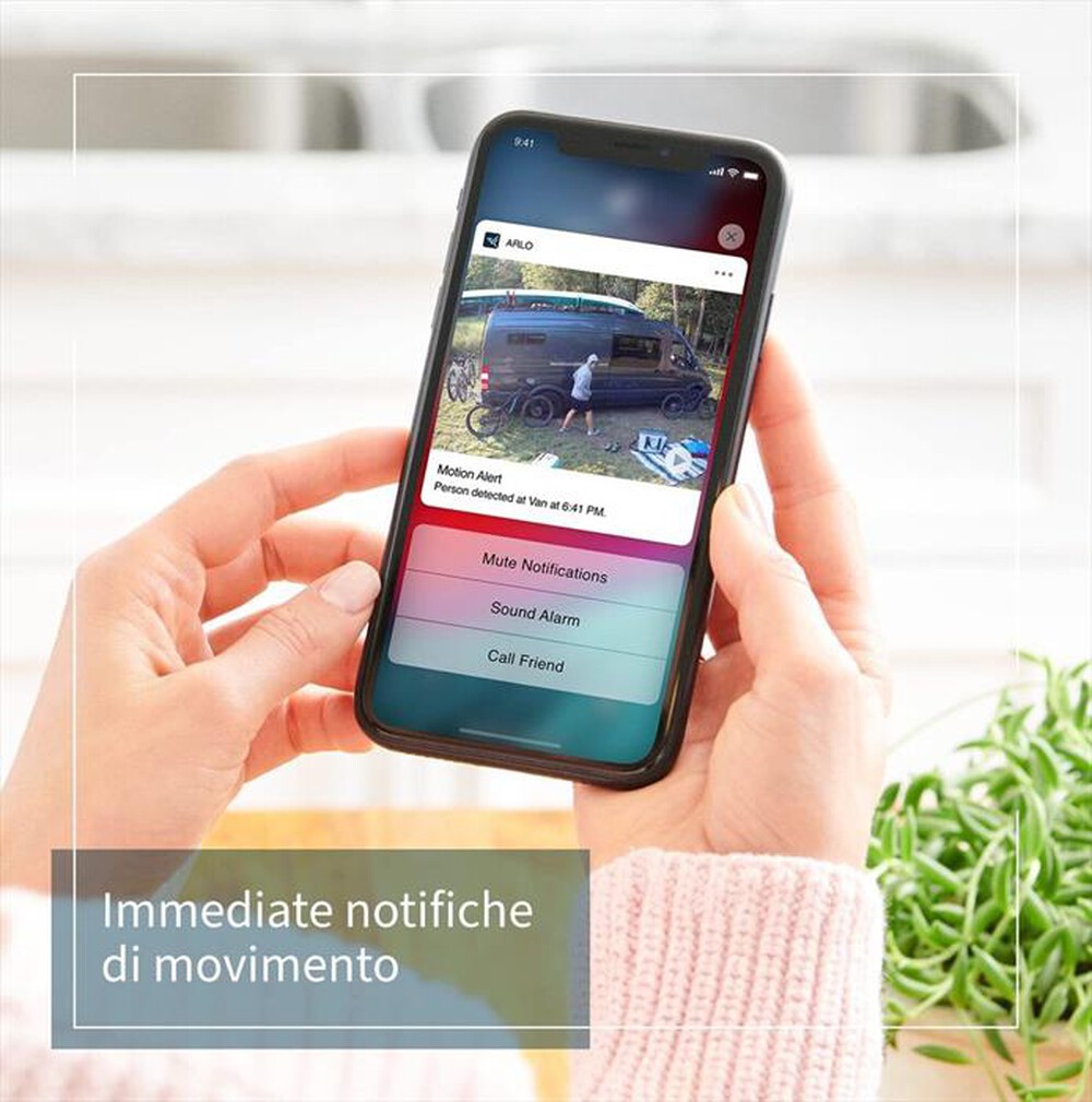 "ARLO - Telecamera di videosorveglianza GO V2 - 4G LTE-Bianco"