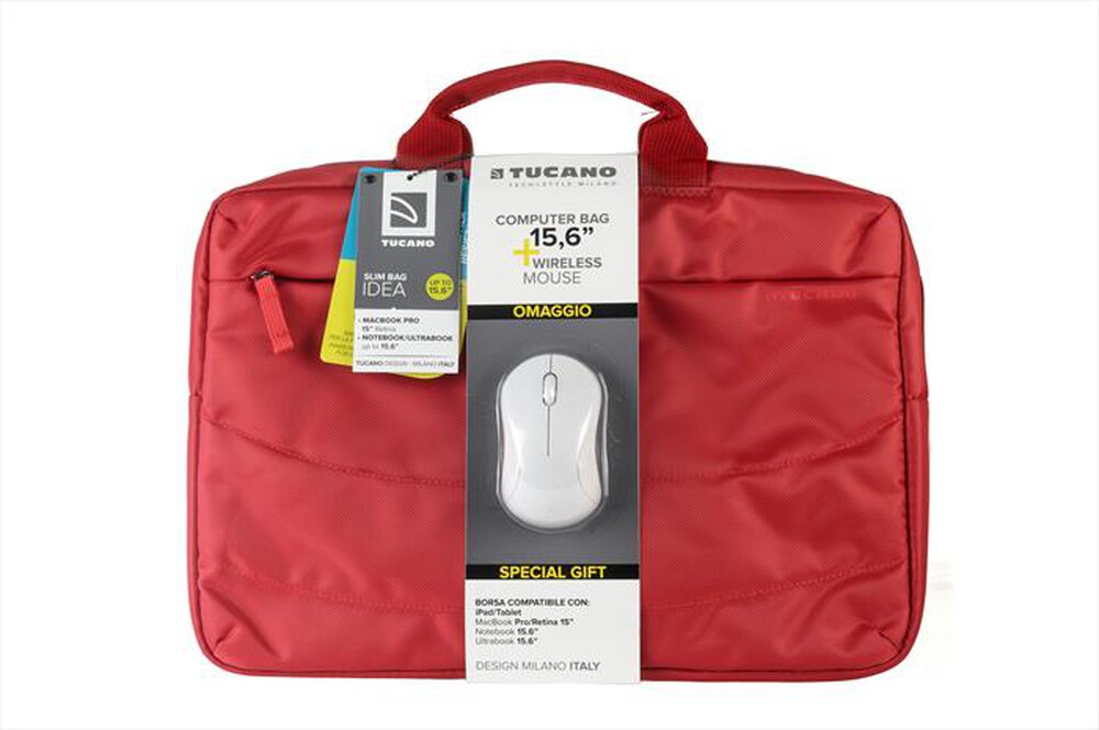 TUCANO - BORSA IDEA-Rosso