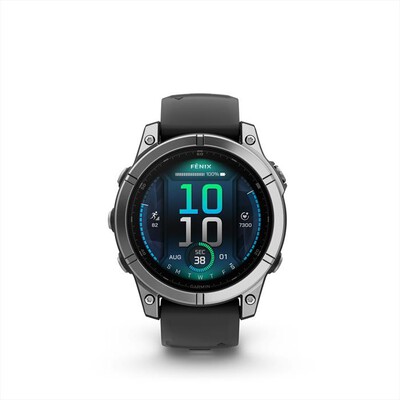 GARMIN - Smartwatch FENIX E-Acciaio/Nero