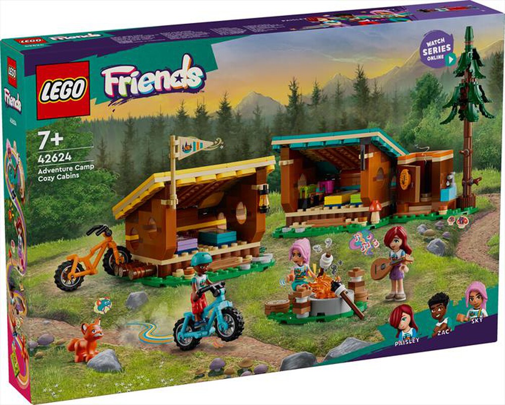Immagine del prodotto LEGO - FRIENDS Cabine relax al campo avventure 42624