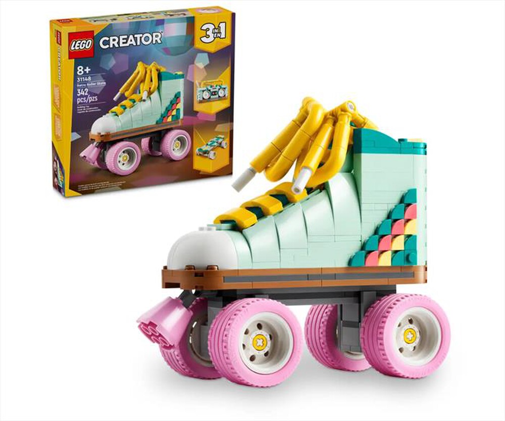 "LEGO - CREATOR Pattino a rotelle retrò - 31148-Multicolore"