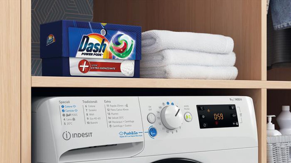 "INDESIT - Lavatrice BWE 91498X WKV IT 9 Kg Classe A"