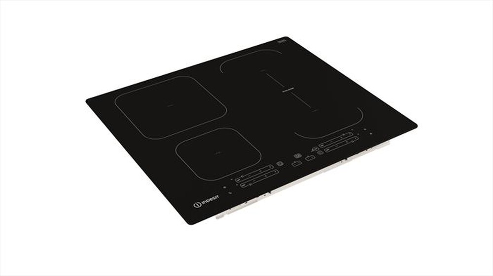 "INDESIT - Piano cottura induzione IB 65B60 NE 59 cm-Nero"