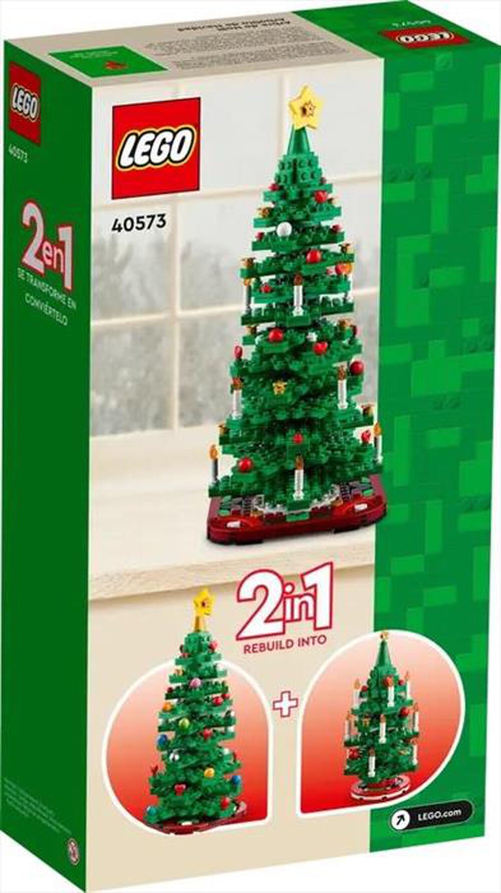"LEGO - ALBERO DI NATALE -40573-Multicolore"