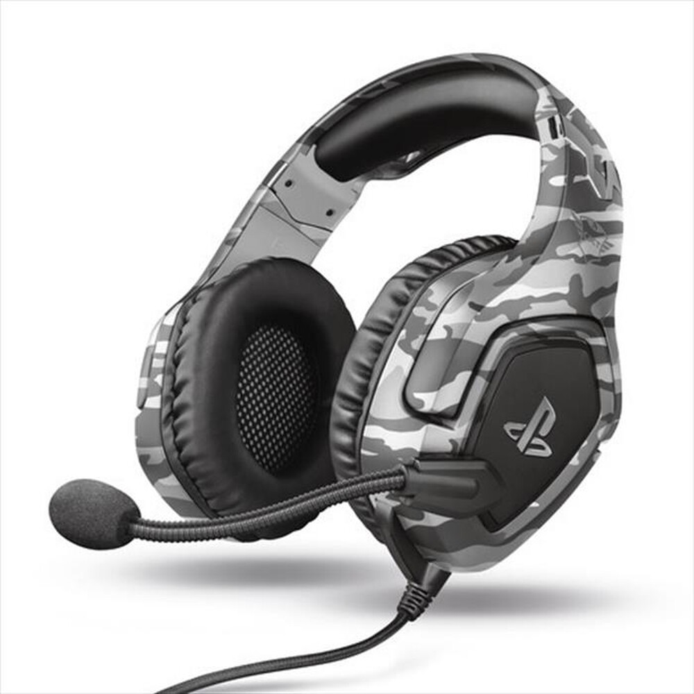 "TRUST - GXT 488 FORZE-G PS4 HEADSET-Grey Camouflage"
