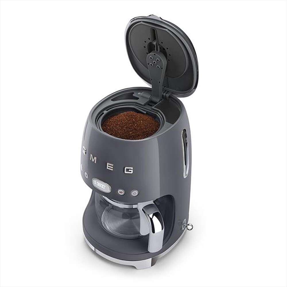 "SMEG - Macchina da Caffè Filtro 50's Style – DCF02GREU-Grafite"