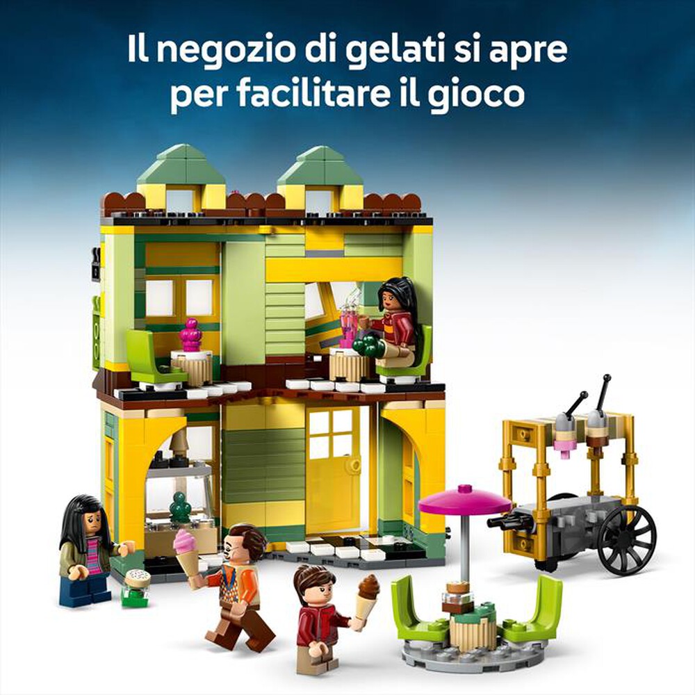 "LEGO - ACCESSORI PER IL QUIDDITCH E GELATERIA-,"